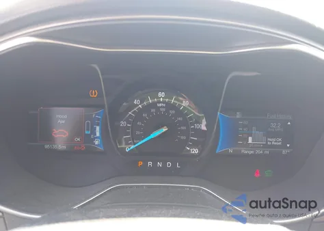 2017 Ford Fusion Hybrid Se из США, поврежденный, VIN 3FA6P0LU6HR266998